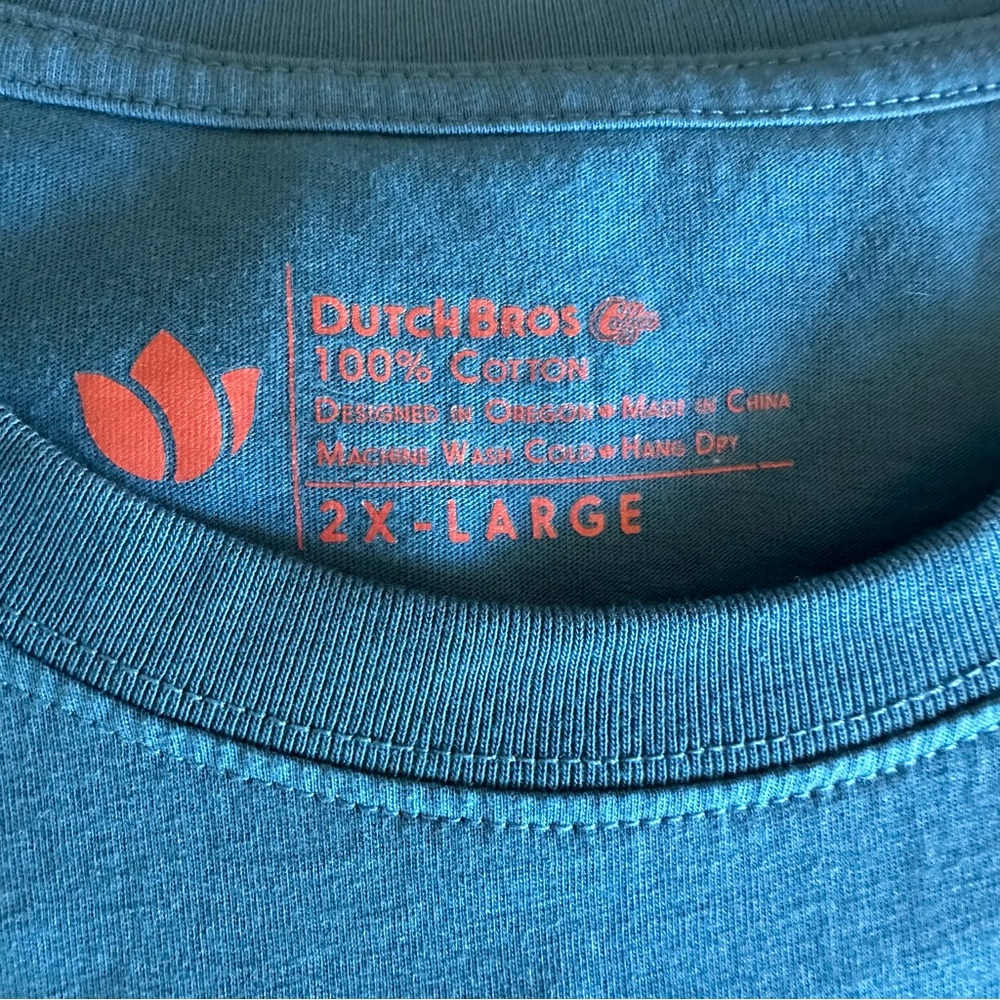Dutch Bros Blue SMALL+LARGE+XL+XXL Stay True Stay Proud Stay Dutch RARE 2XL Size - Picture 4 of 6